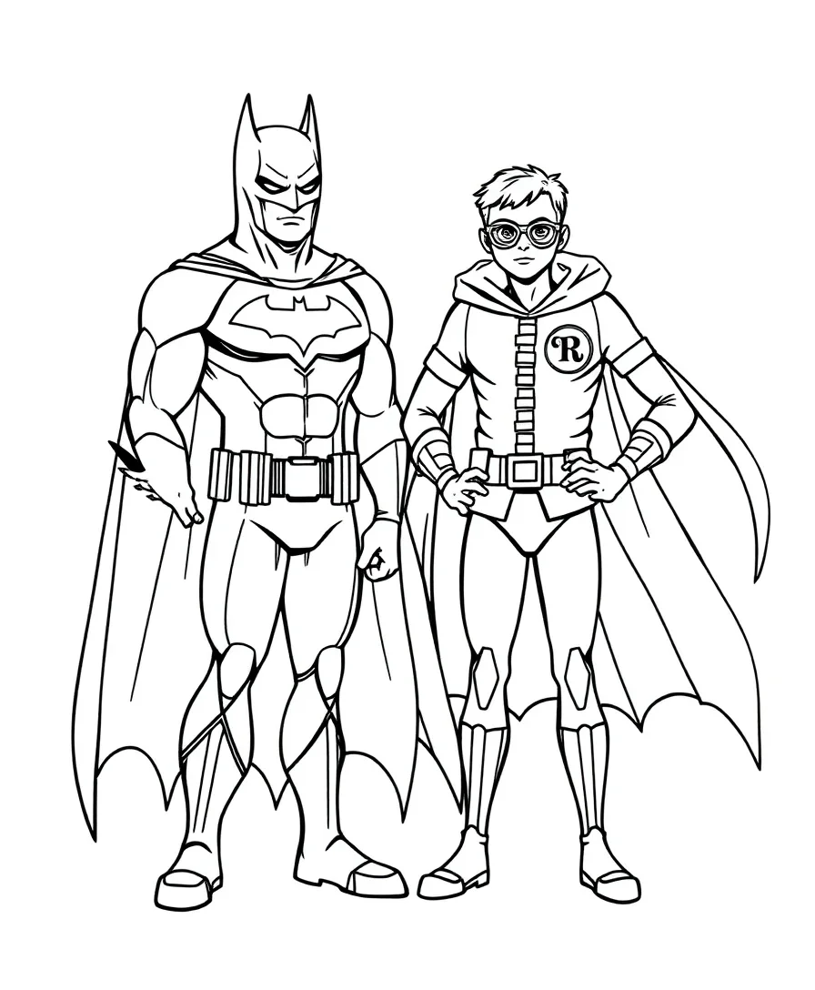 Batman and Robin Duo