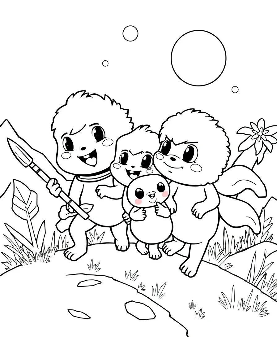 Labubu's Adventure with Friends