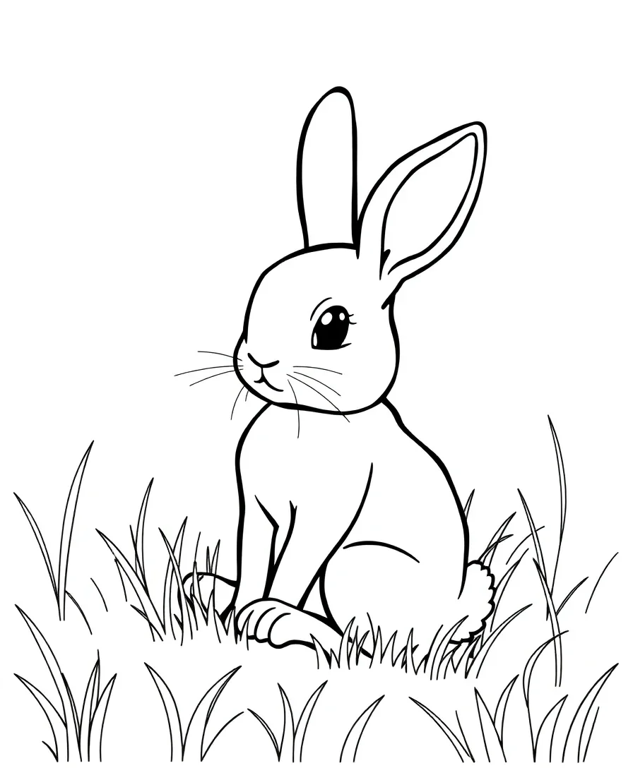 Bunny in the Meadow