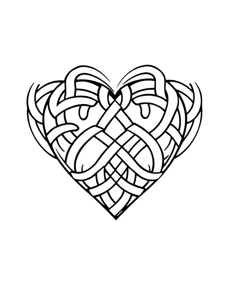 Celtic Knot Heart