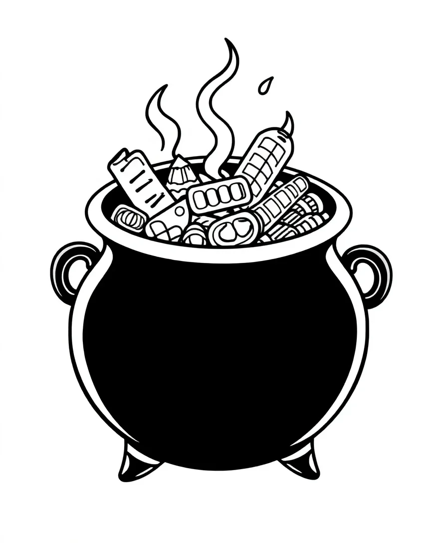Witch's Brew Cauldron