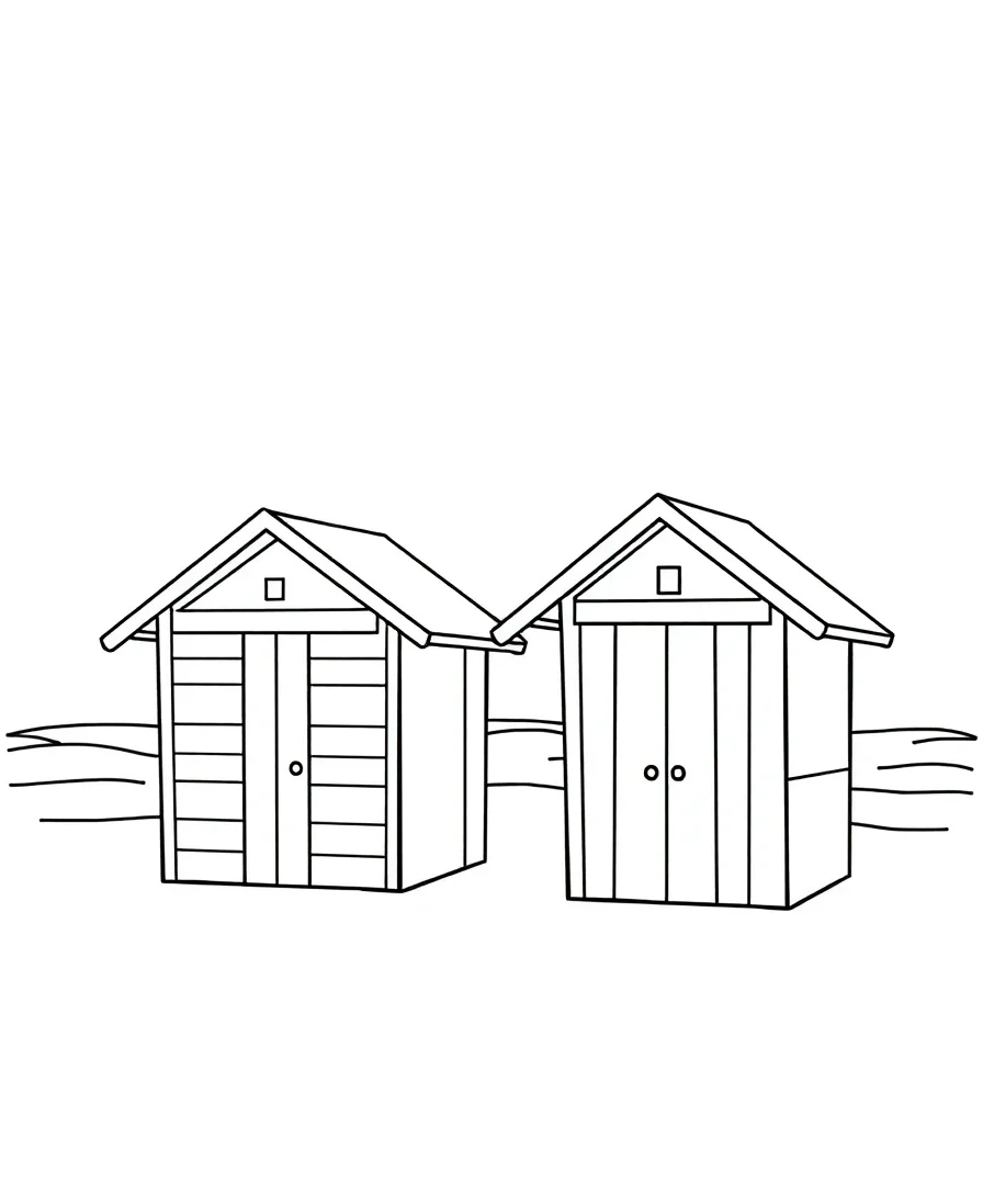 Charming Beach Huts