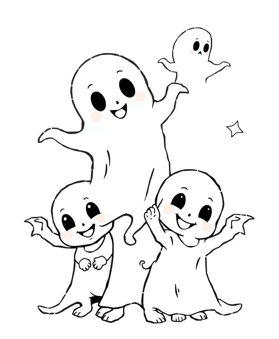 The Ghost Children's Playful Spirits