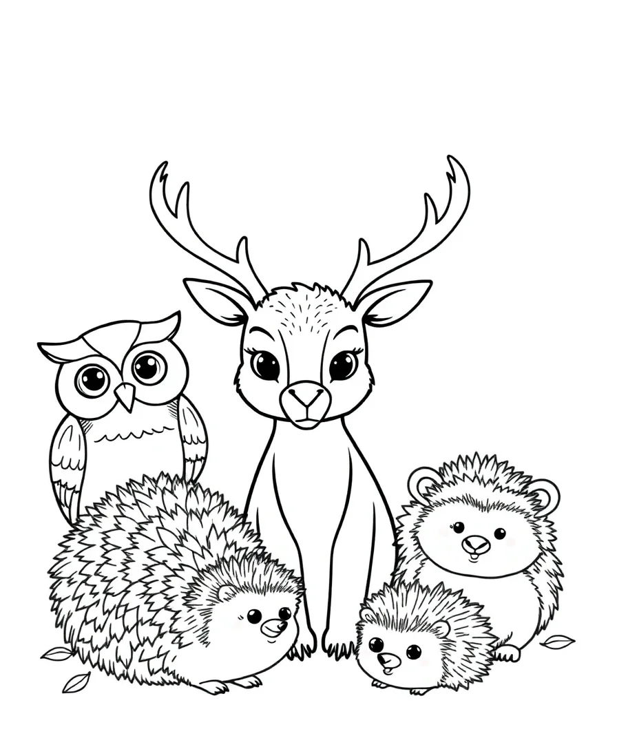 Adorable Woodland Critters