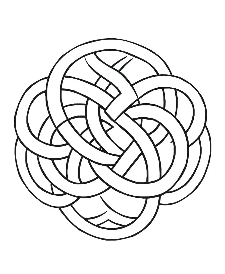 Intricate Celtic Knots