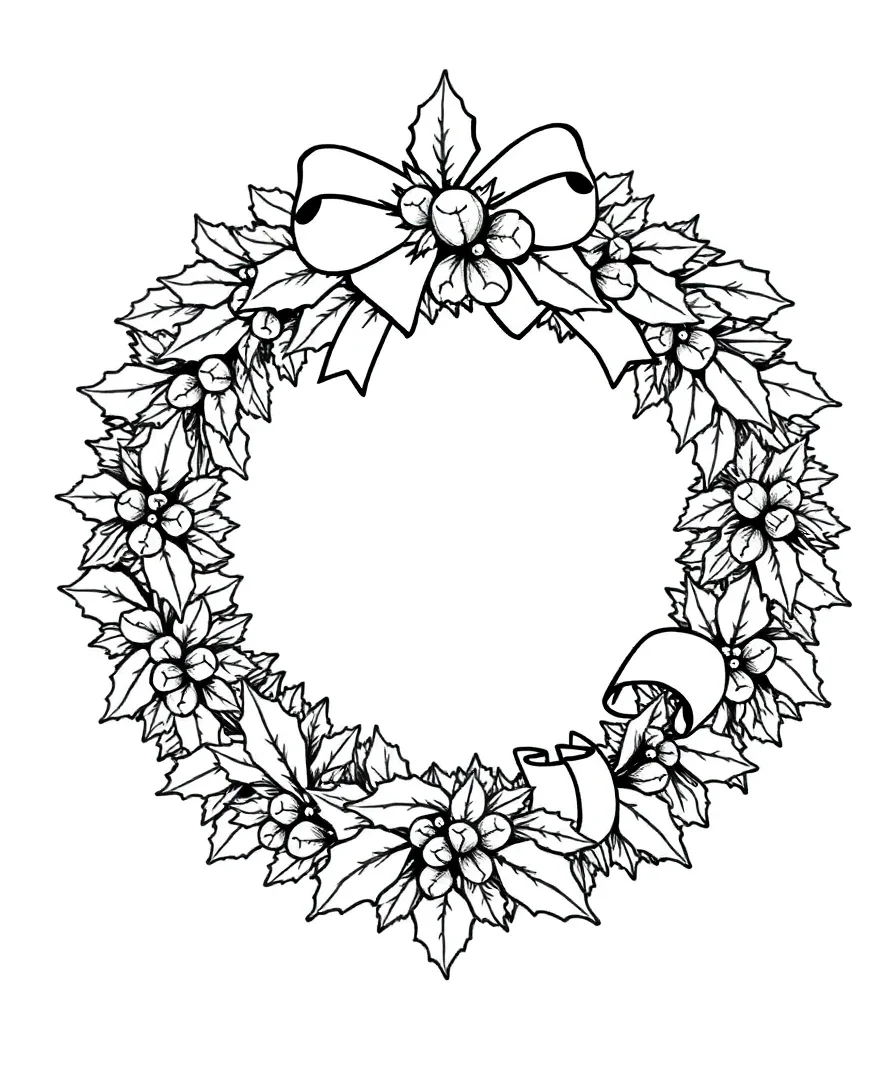 Decorative Christmas Wreath
