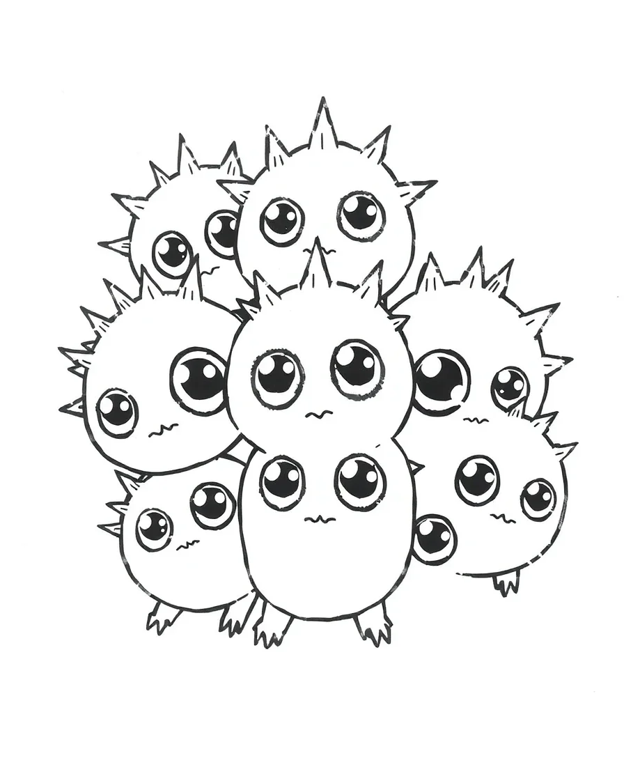 Charming Soot Sprites