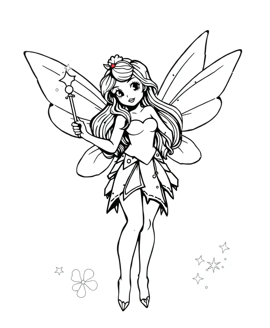Fairy with a Wand