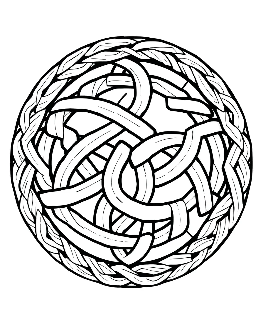 Intricate Celtic Knots