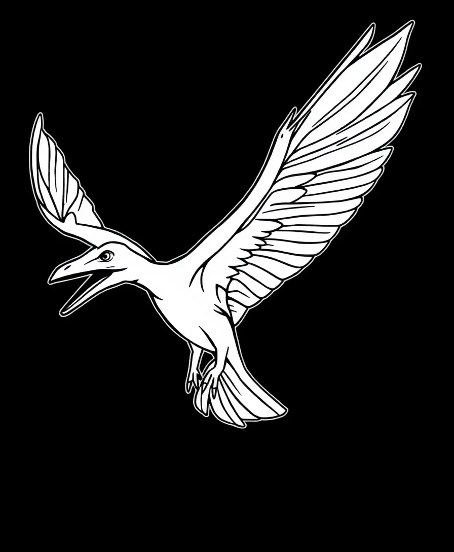 Pterodactyl Soaring Lines