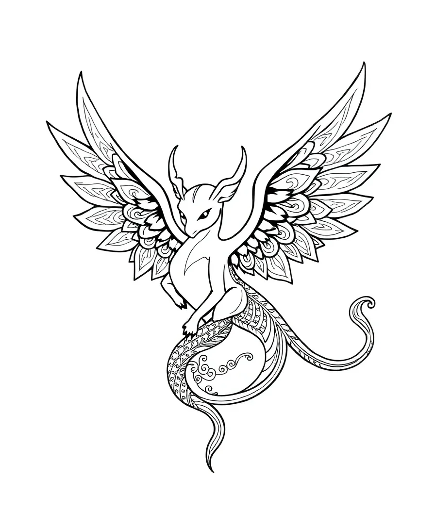 Magical Creatures with Detailed Features