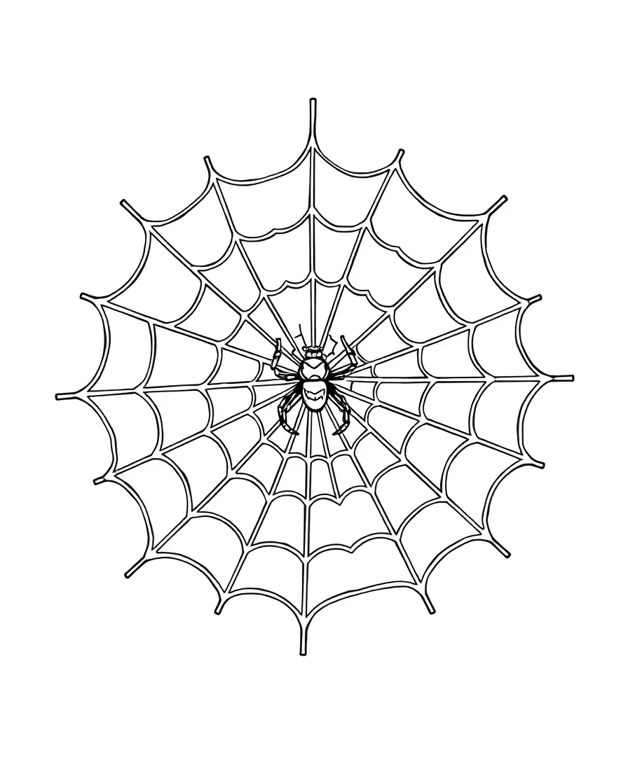 Creepy Spider Web