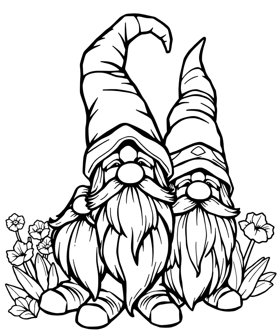 Whimsical Garden Gnomes