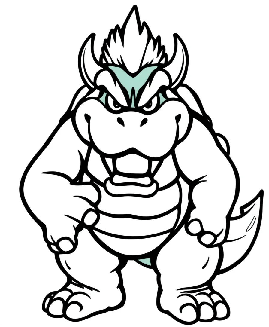 Bowser's Menacing Presence