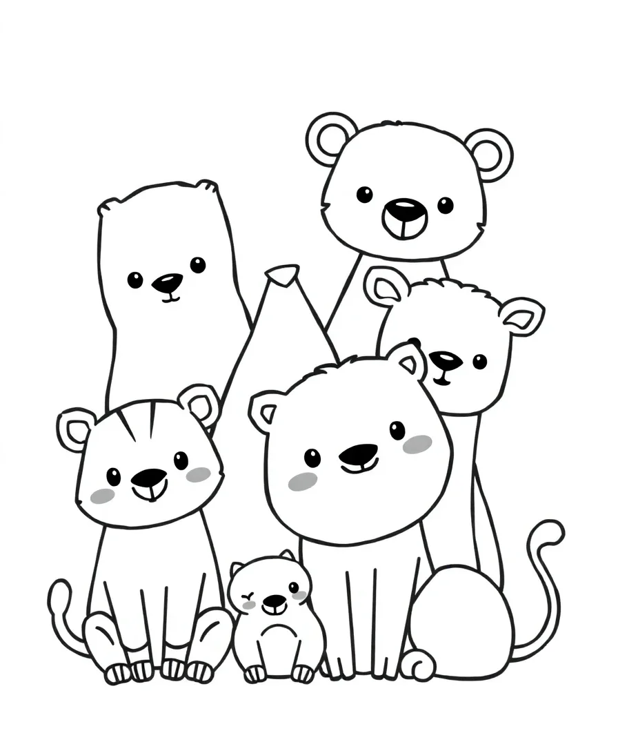 Kawaii Animal Companions