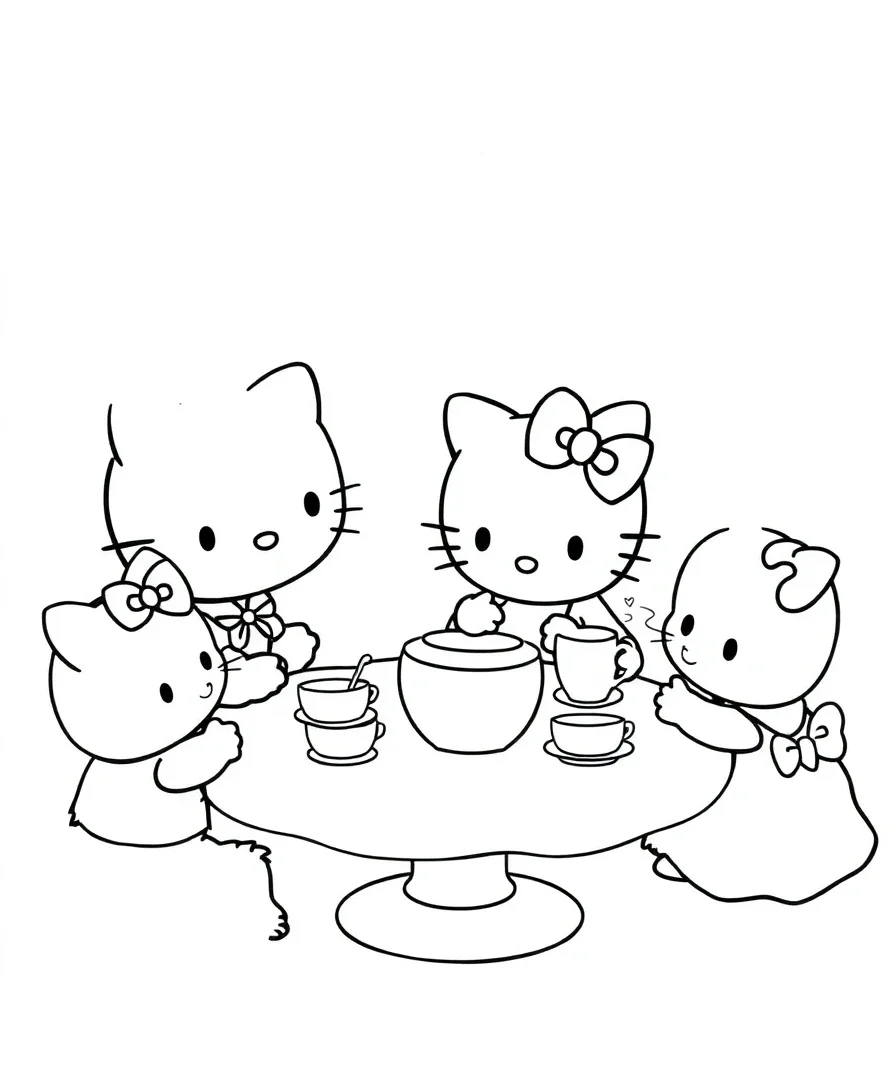 Hello Kitty's Tea Party