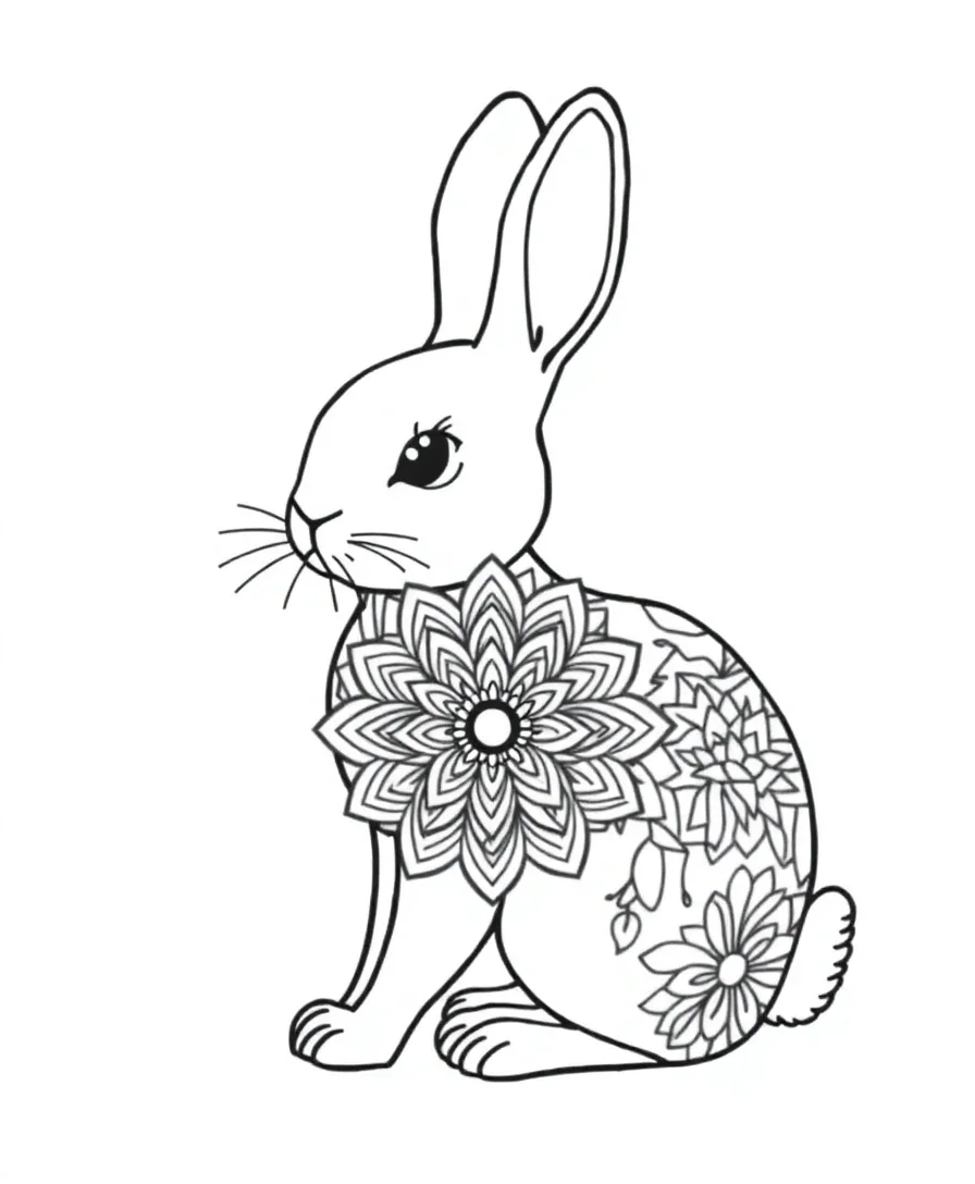Mandala Bunny