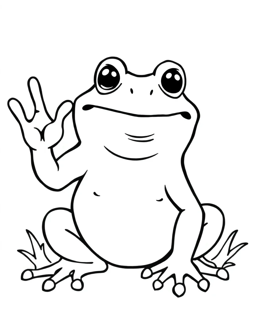 Toad's Cheerful Wave