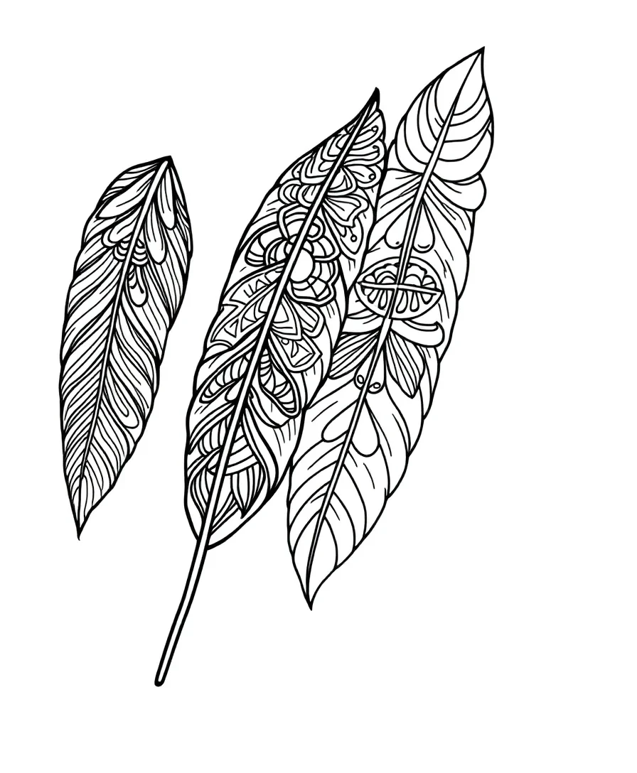 Hippie Feathers