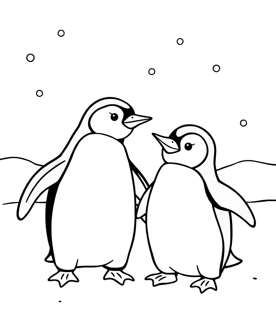 Playful Penguins