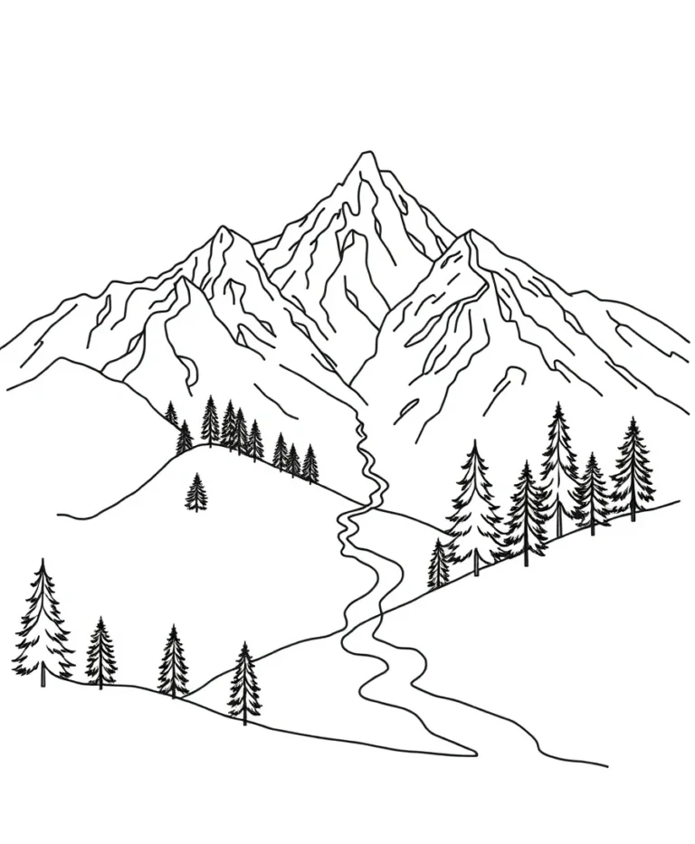 15 Stunning Little Corner Coloring Pages for Creative Exploration