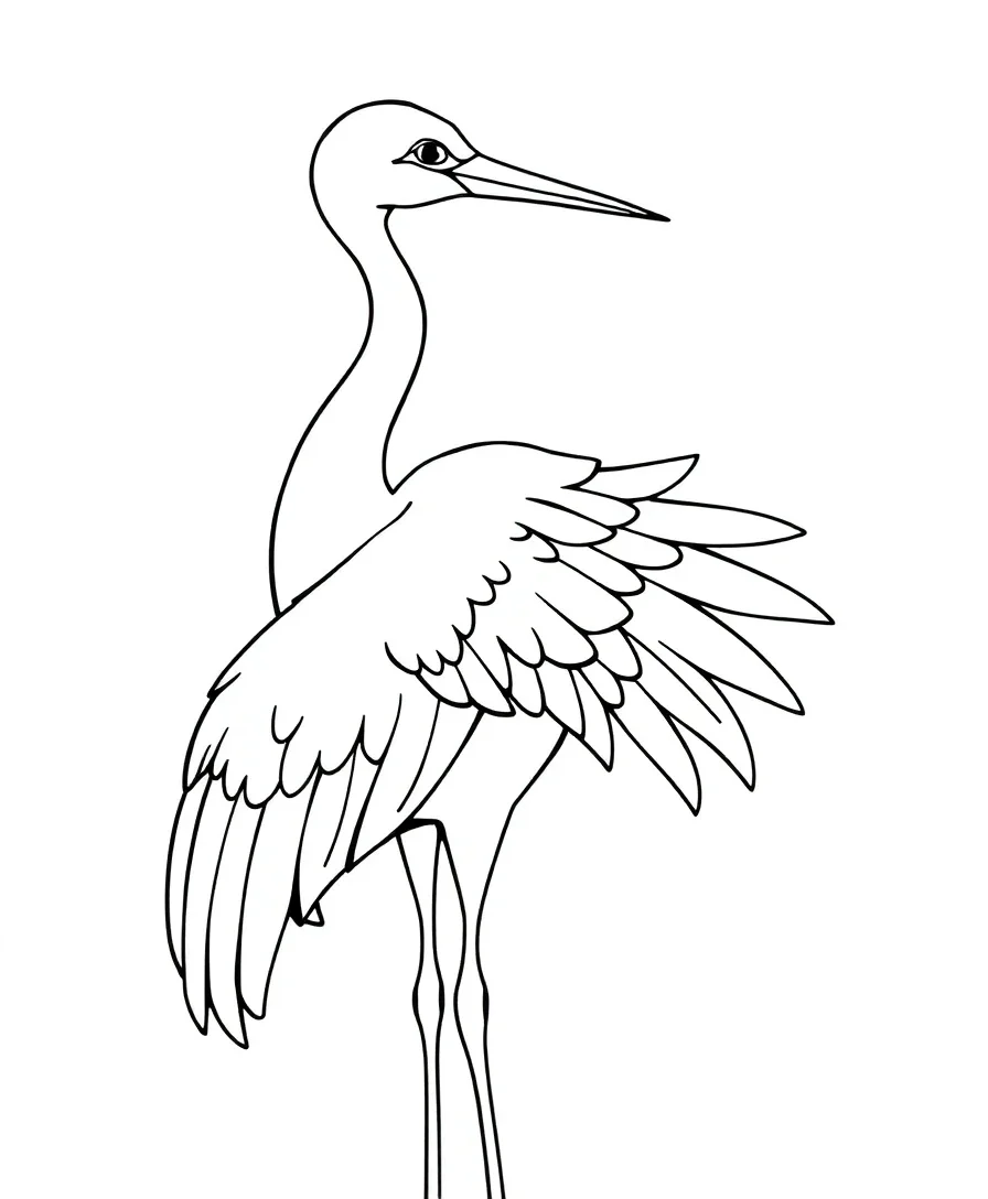 Elegant Crane
