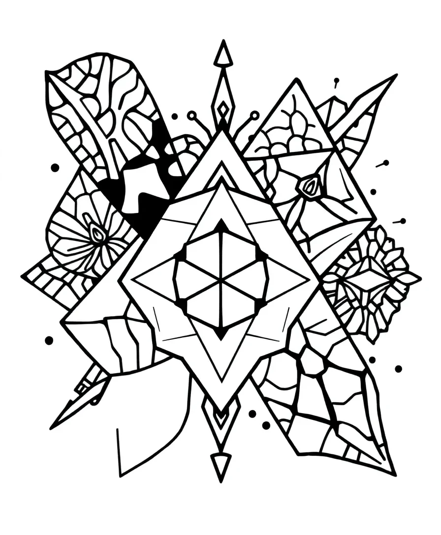 Geometric Easter Patterns