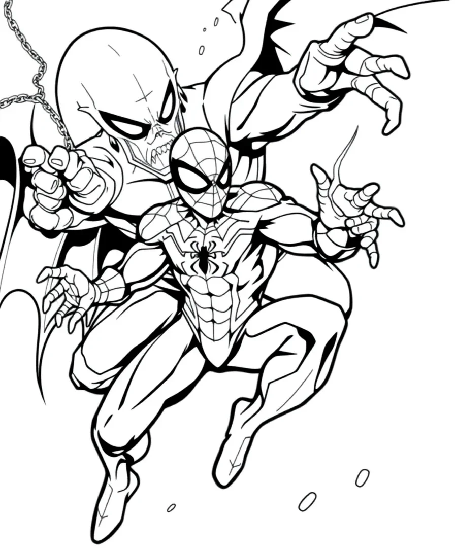 Spiderman vs. The Villain