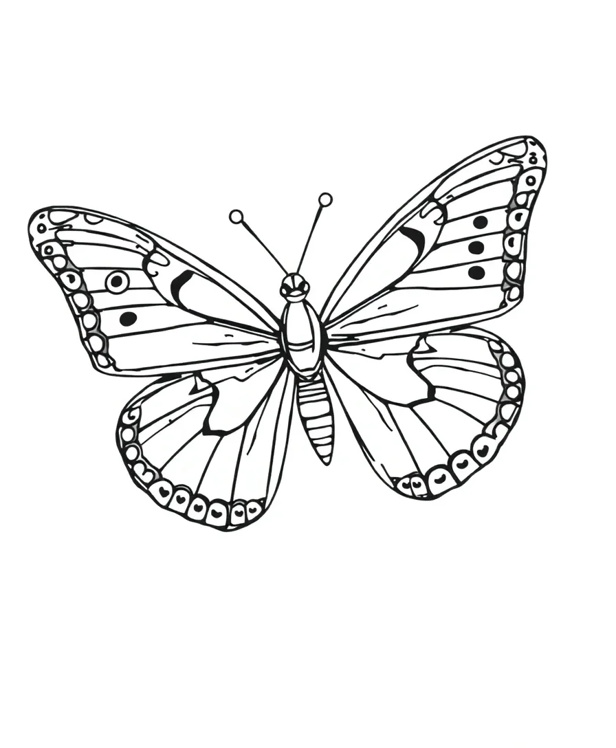Charming Painted Lady