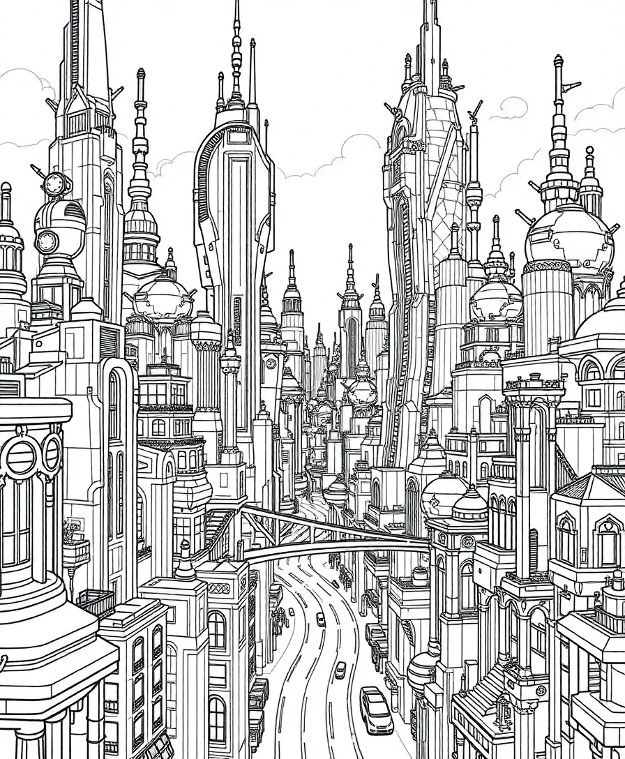 Futuristic Cityscapes