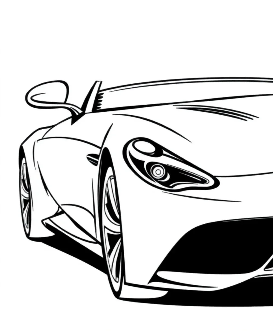 Luxury Coupe Sophistication
