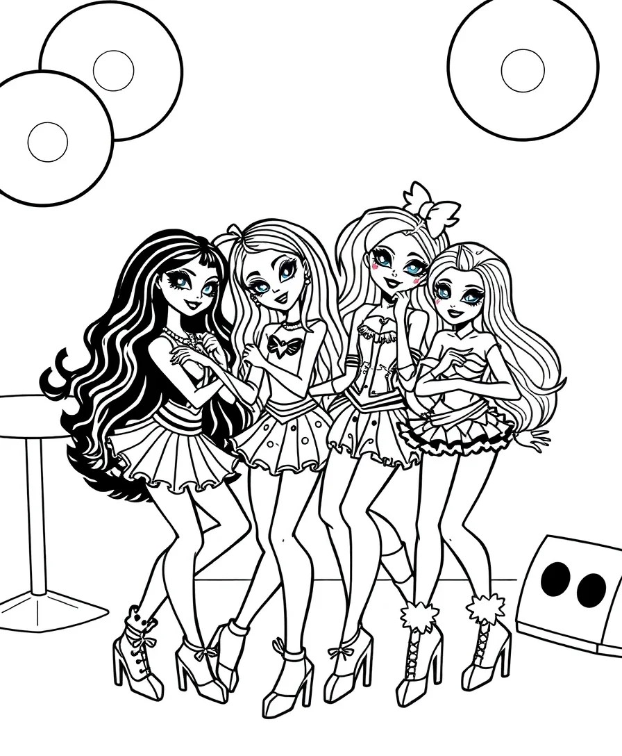 Monster High Dance Party
