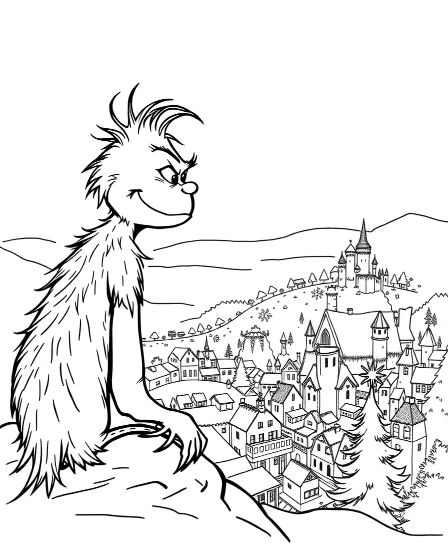 Grinch with Whoville
