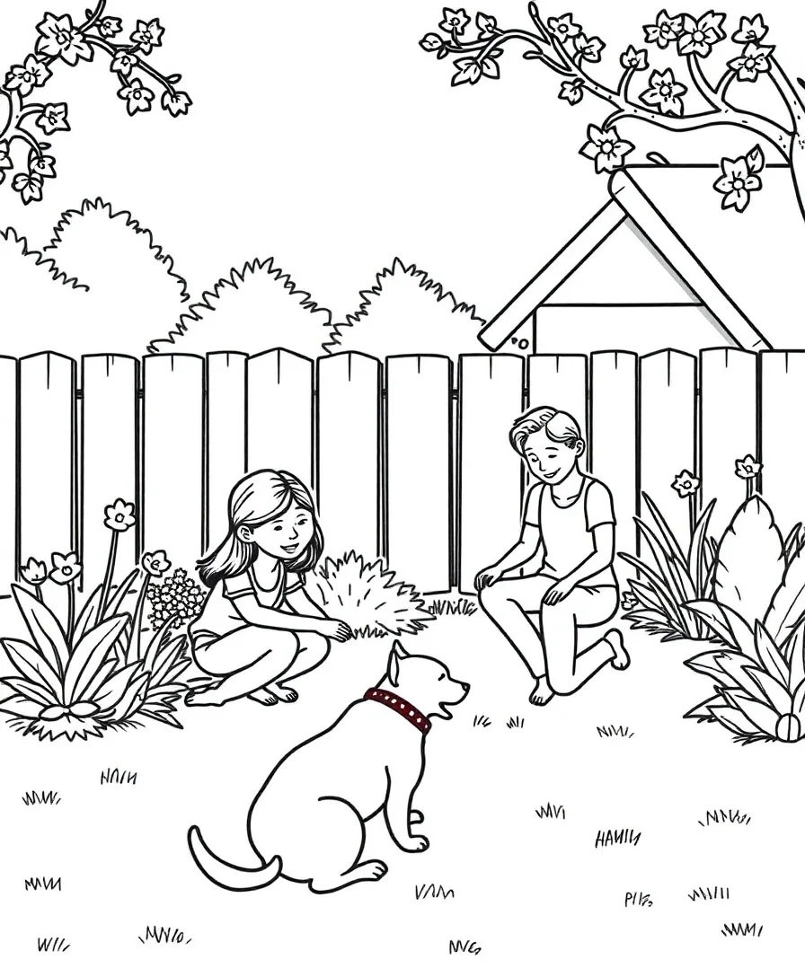 Pet-Friendly Family Scenes