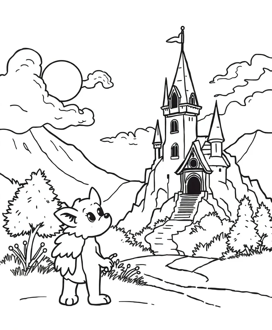 Labubu and the Mysterious Castle