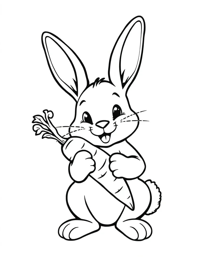 Bunny with Carrot