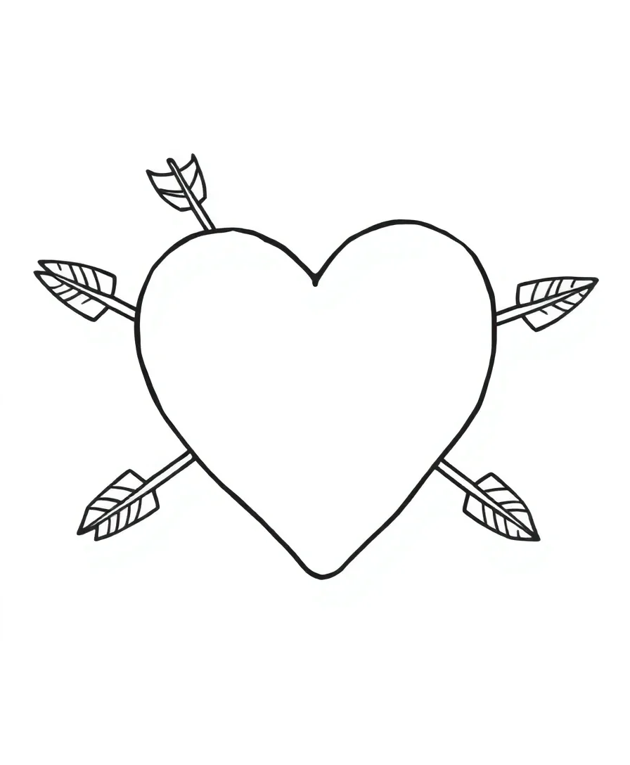 Heart with Arrows