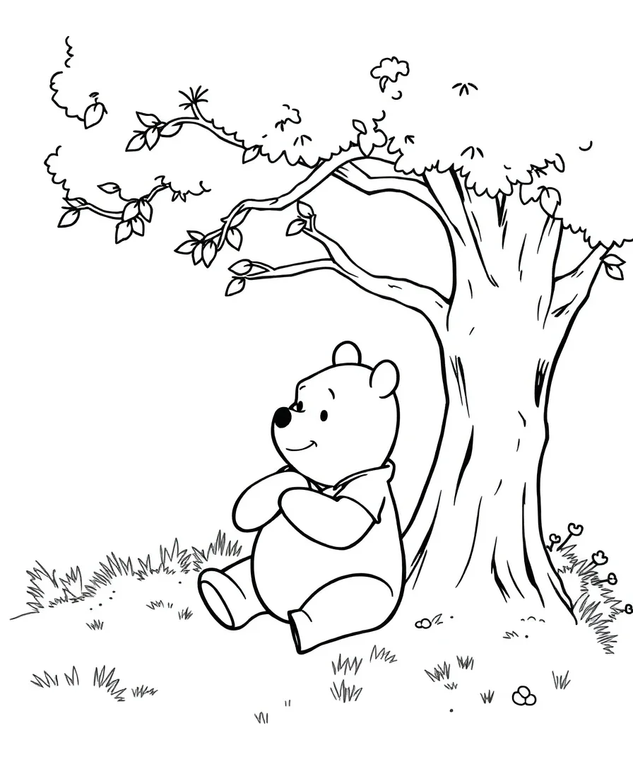 Pooh's Thoughtful Spot