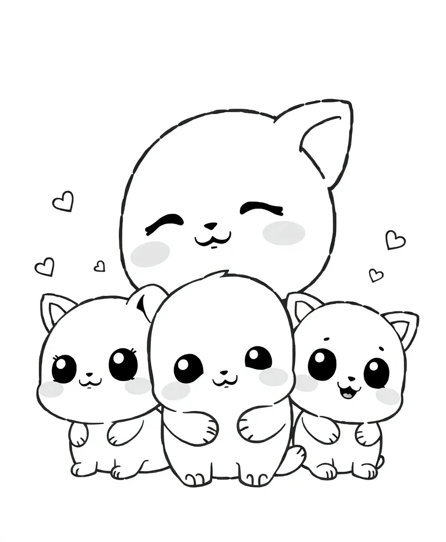 Cute Kawaii Characters