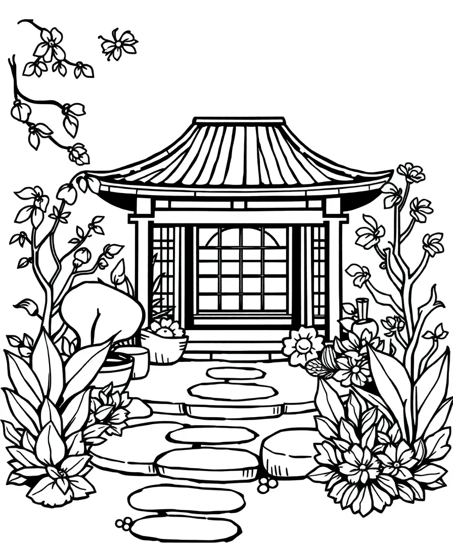 Zen Garden Scenes