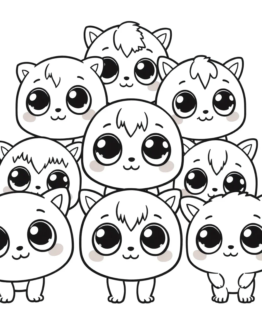 Cute Kawaii Characters