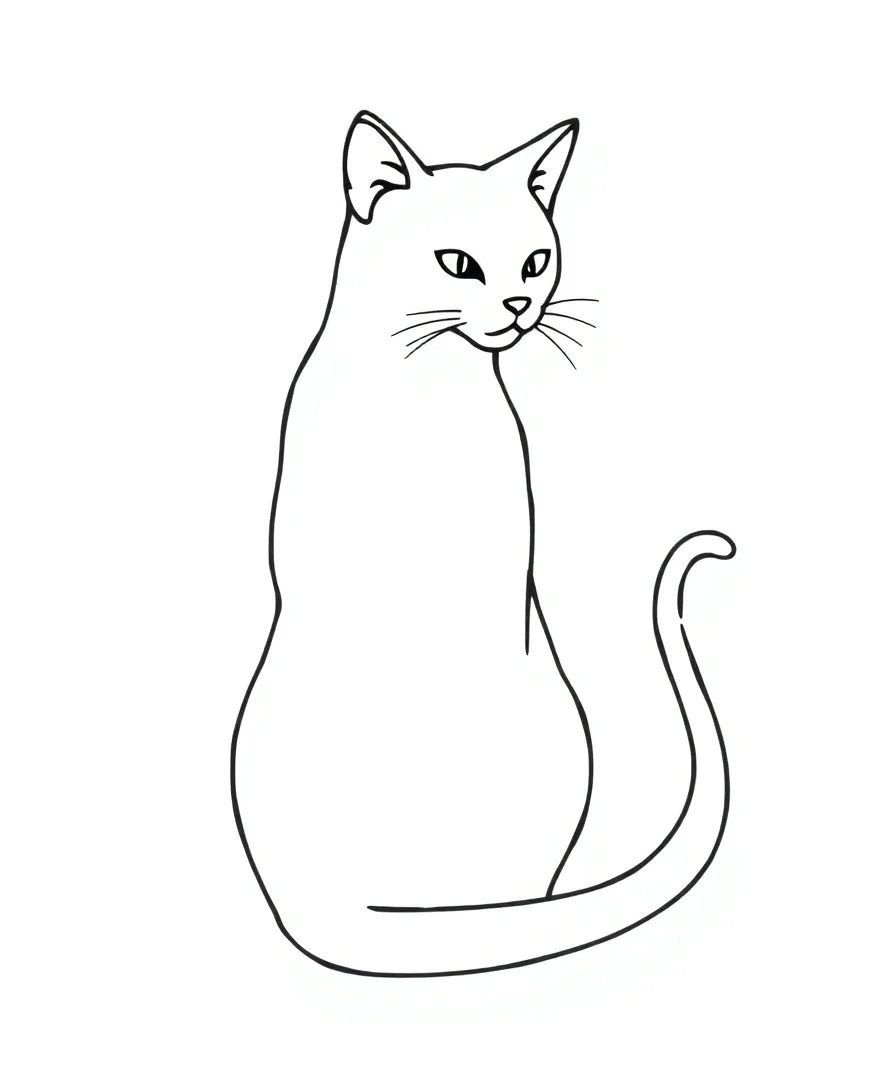 Feline Silhouette