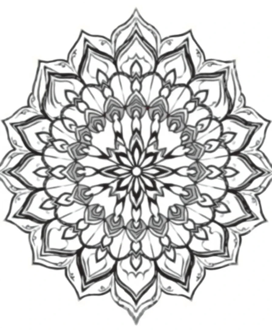 Mystical Mandala Edge