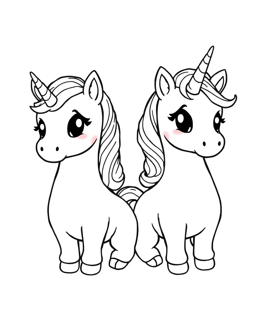 Magical Kawaii Unicorns
