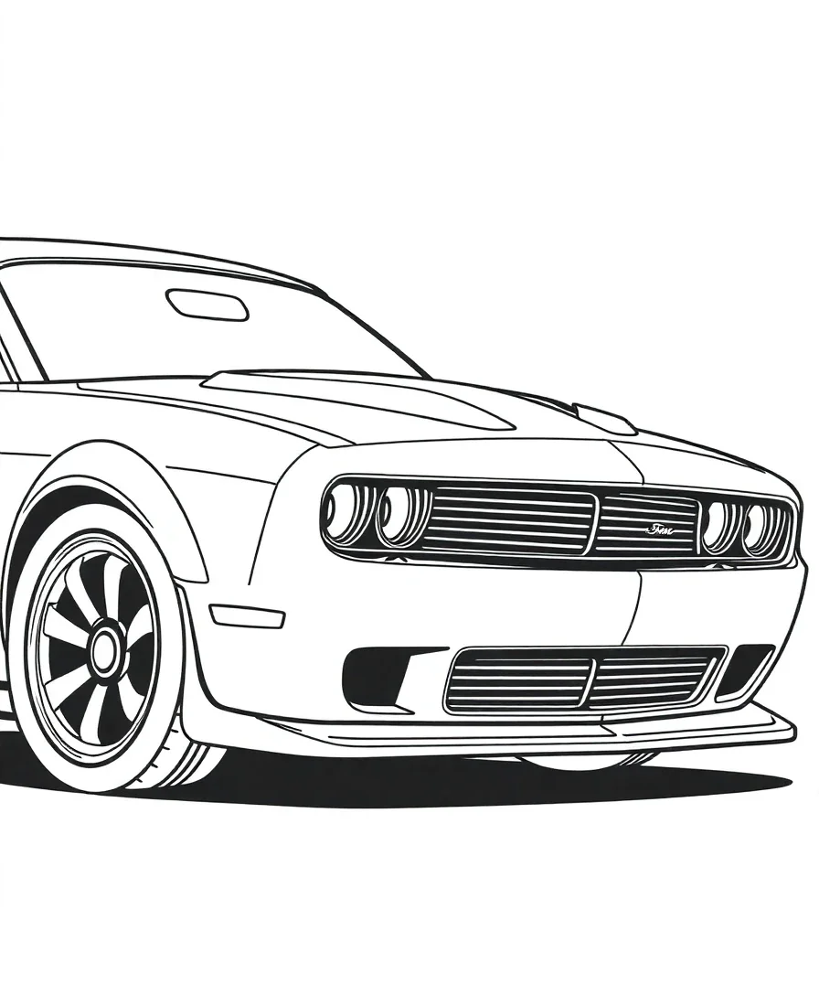 Iconic Muscle Car