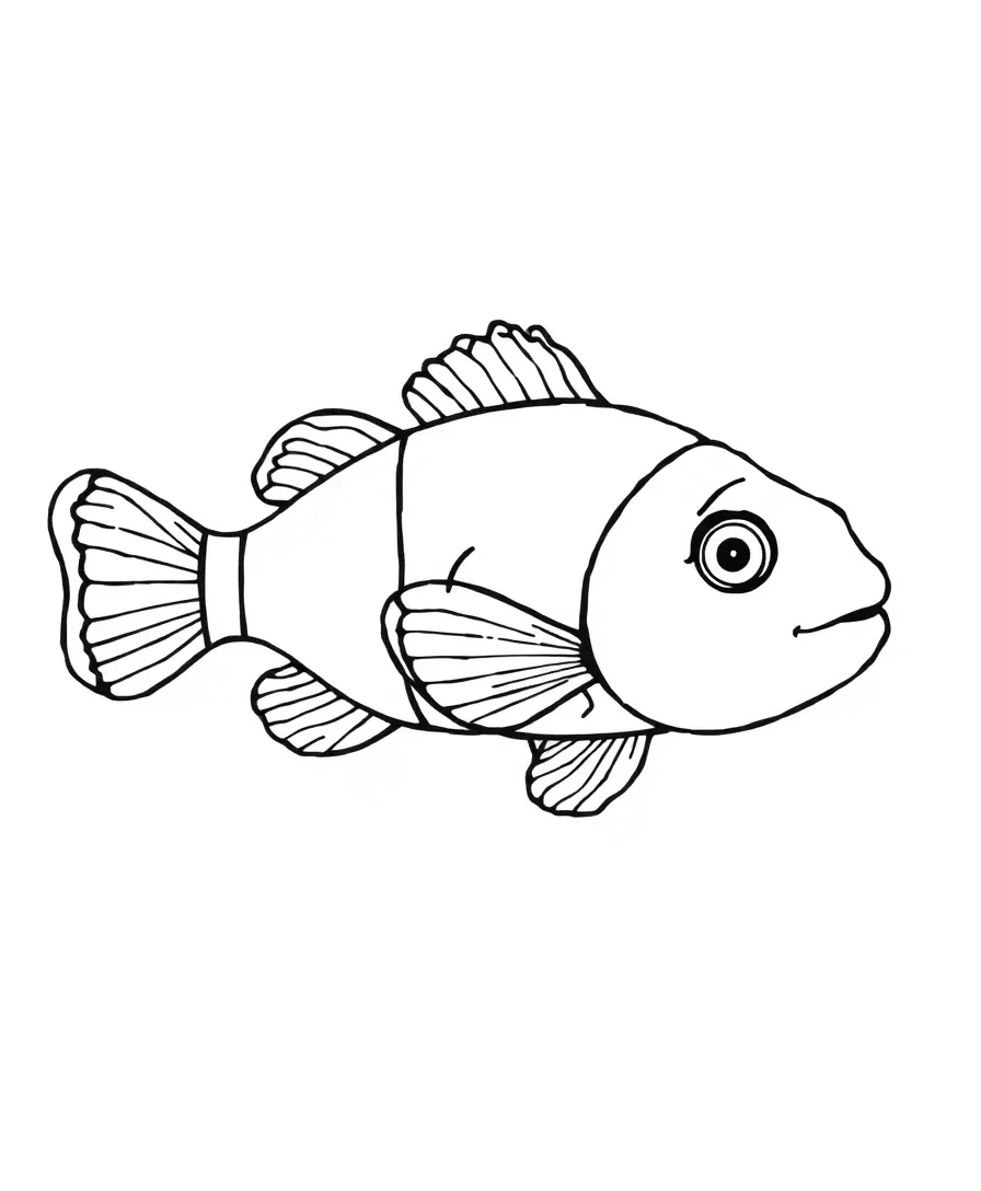Playful Clownfish