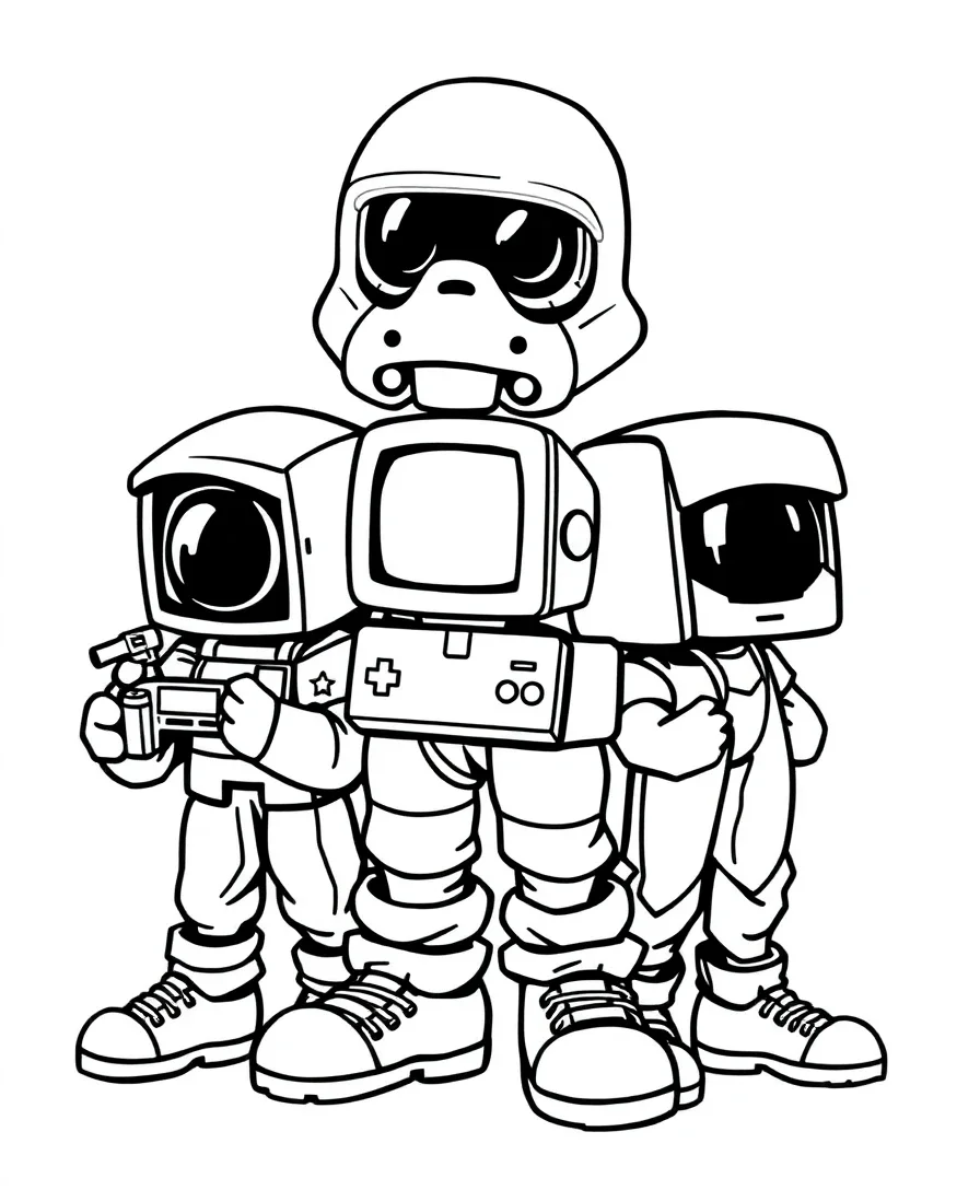 Retro Gaming Icons