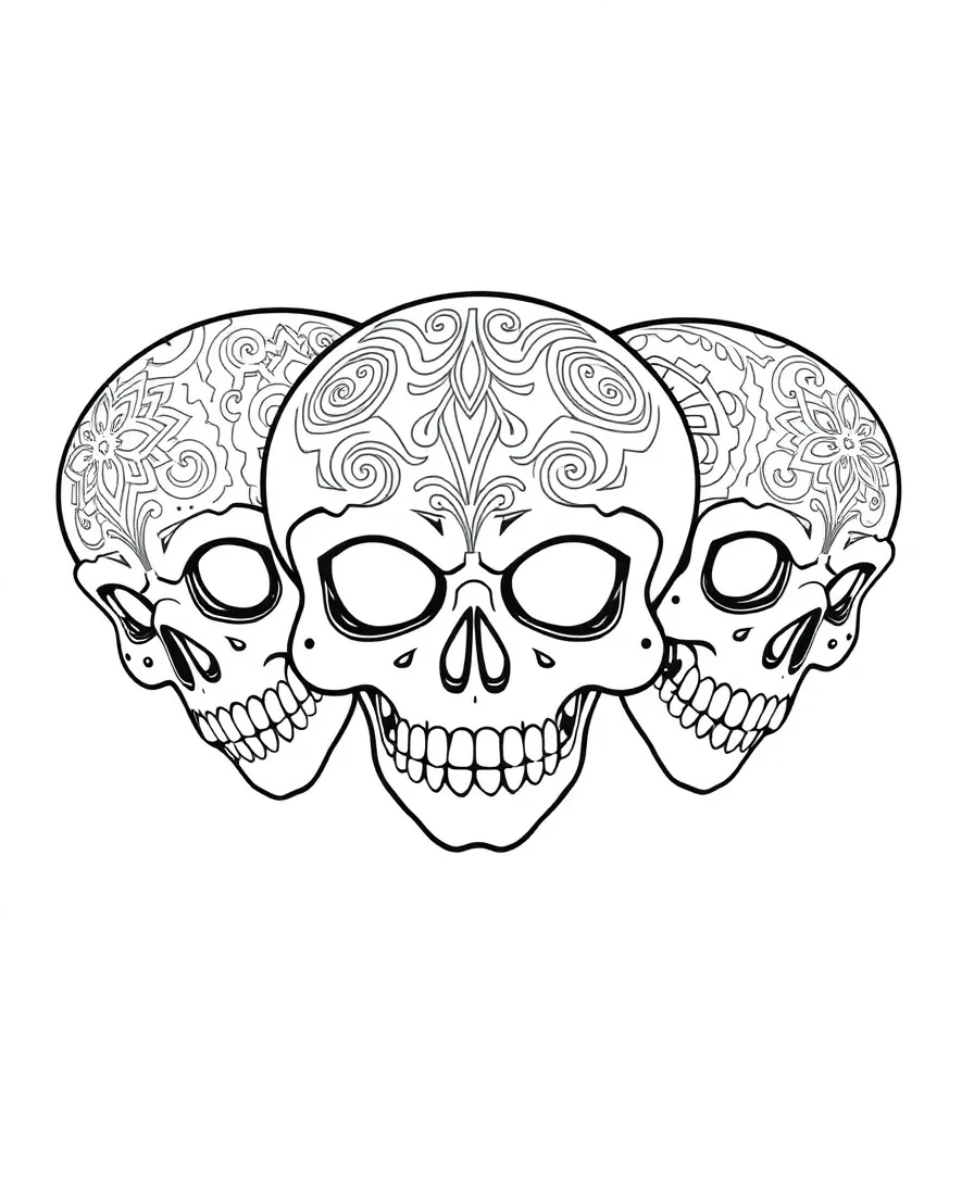 Scary-Cool Skulls