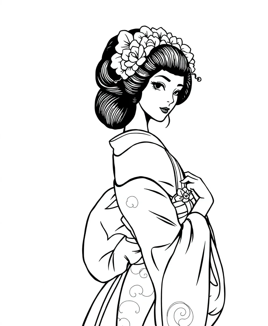 Serene Geisha