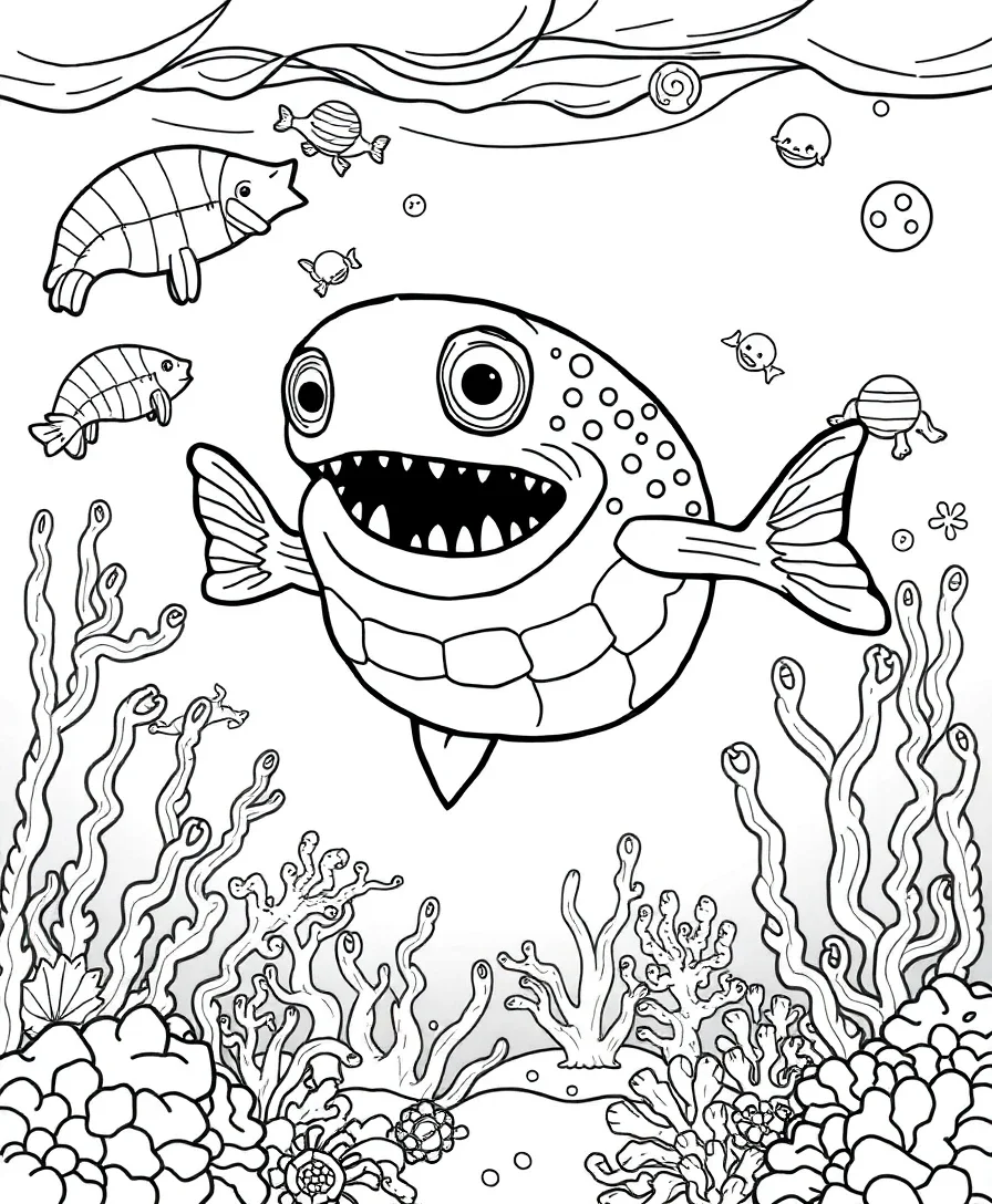 Labubu's Underwater Adventure